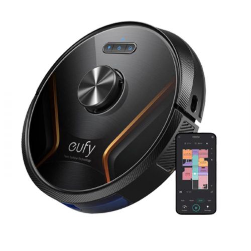 eufy by Anker, RoboVac X8 Hybrid Laser Navigation Robotic Vacuum Cleaner - Black