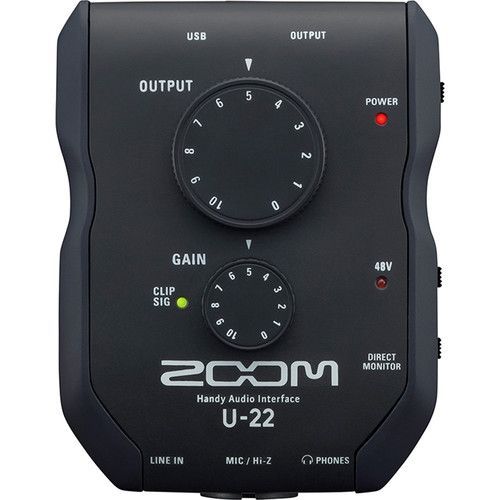 Zoom U-22 - Usb Mobile Recording and Performance Interface