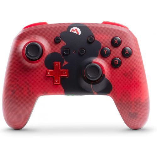 PowerA Enhanced Wireless Controller N Switch - Mario Silhouette