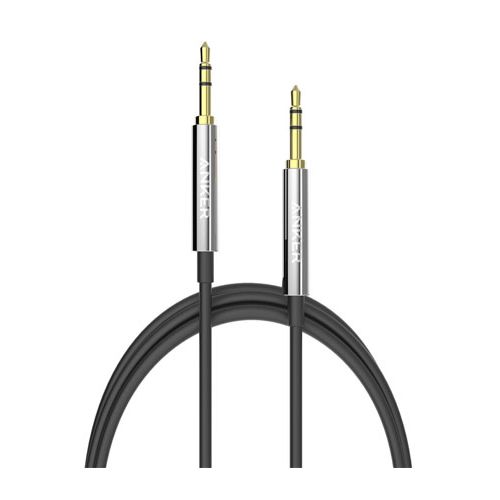 ANKER PREMIUM AUXILIARY AUX CABLE (4FT /1.2M) BLACK