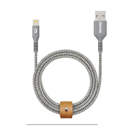 Zendure  Kevlar Braided Usb Lighting Cable(iphone) - Gray