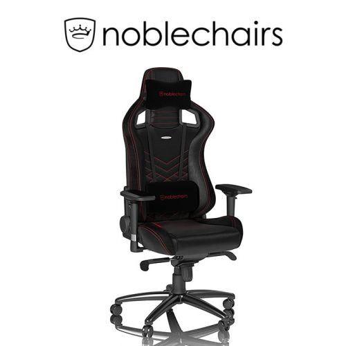 Noblechairs EPIC Series Gaming Chair - Black/Red - 675947