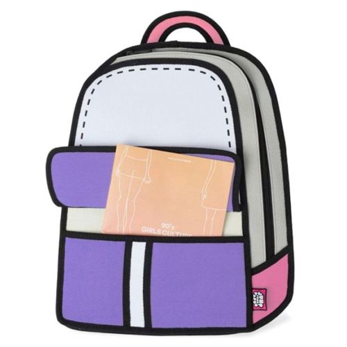 JumpFromPaper Adventure Backpack Pink 13"