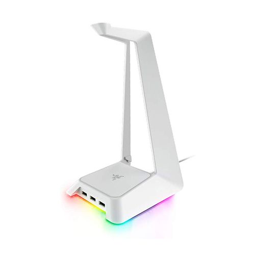 Razer Base Station Chroma Headphone/Headset Stand w/USB Hub- Mercury White