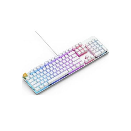 GLORIOUS GAMING KEYBOARD GMMK-FULL SIZE (PRE -BUILT) - WHITE ICE