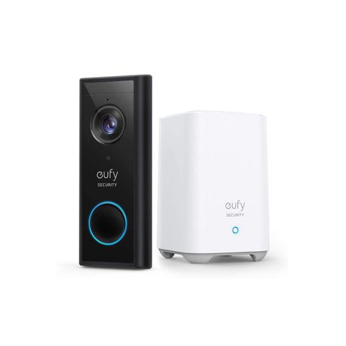 ANKER EUFY BATTERY-POWERED VIDEO DOORBELL WITH 2K HD HOMEBASE