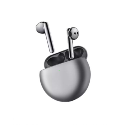 Huawei Freebuds 4 - Open-fit Active Noise Cancellation 2.0 High Resolution Sound - Silver Frost