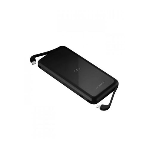 MOMAX Q.Power One Dual Wireless External Battery Pack 10000mAh - Black