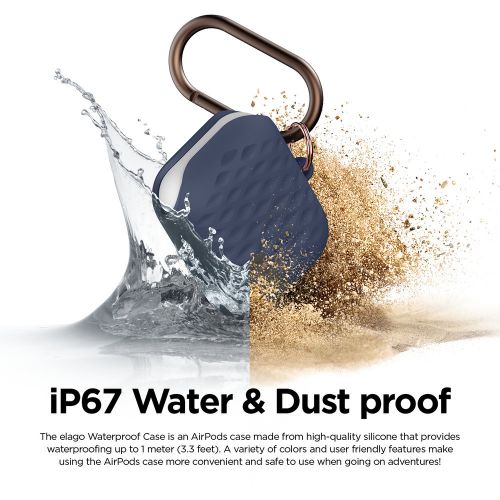 AirPods Waterproof Hang Active Case - Jean Indigo