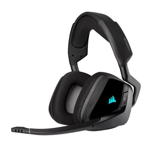 Corsair VOID RGB ELITE Wireless Premium Gaming Headset with 7.1 Surround Sound - Carbon