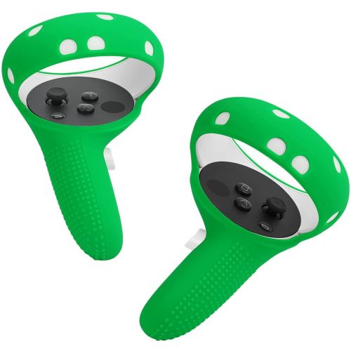 Tomsin Touch Controller Grip Cover for Oculus Quest 2 - Green