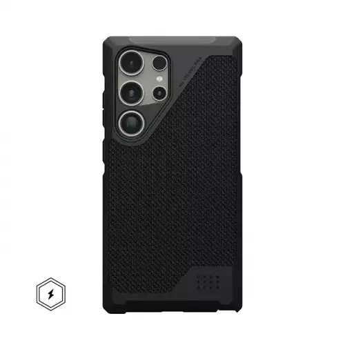 Uag Metropolis Lt Pro Magnetic Series Galaxy S24 Ultra Case - Kevlar Black