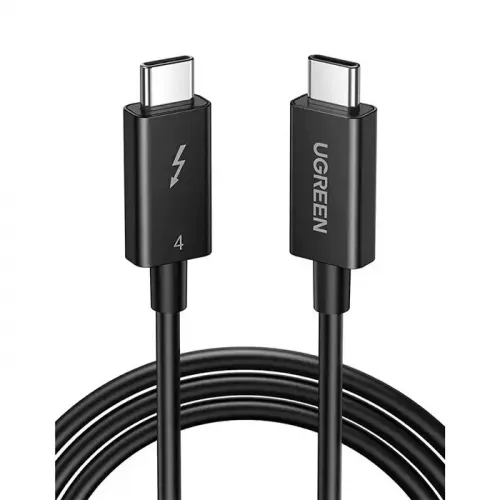 Ugreen Usb-c To Usb-c Thunderbolt 4 Cable 0.8m (Black)