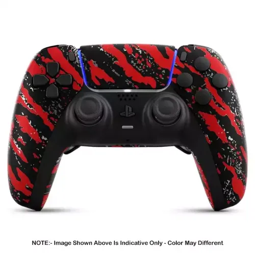 Ps5: Aim Controller Pro - Camo Red Fullprint