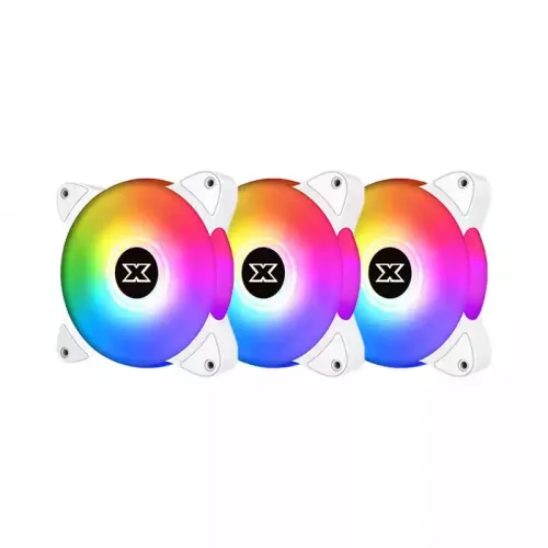 Xigmatek Galaxy Iii Essential 3x Bx120 Arctic Fans With Controller