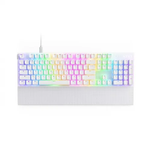 Nzxt Function 2 - Rgb Hot-swap Wired Optical Gaming Keyboard - White