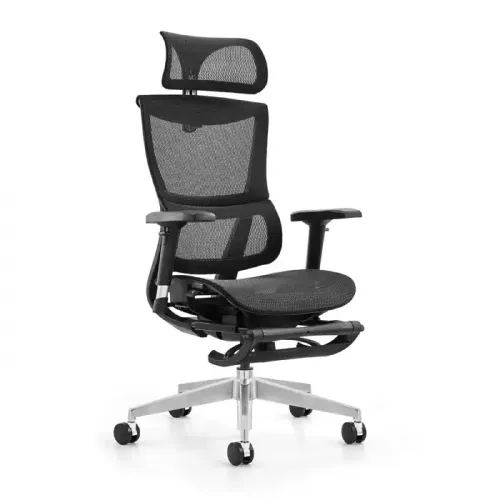 Luxury Modern Heavy Duty Ergonomic Gaming/office Chair - Mesh Black