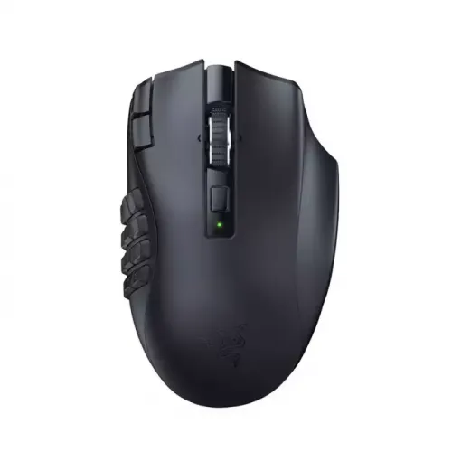 Razer Naga V2 Hyperspeed Ergonomic Wireless Mmo Gaming Mouse - Black