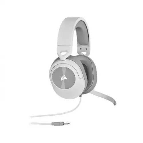 Corsair Hs55 Stereo Wired Gaming Headset - White (Ca-9011261-na)