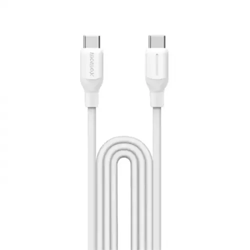 Momax 1-link Flow Cc X 60w Usb-c Cable (1.2m) - White