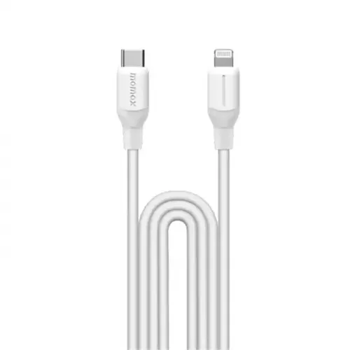 Momax 1-link Flow Cl Usb-c To Lightning Cable (1.2m) - White