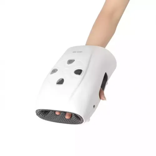 Green Lion Hand Massager - White