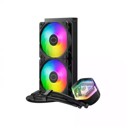 Cooler Master Masterliquid 240 Atmos Argb Cpu Liquid Cooler - Black