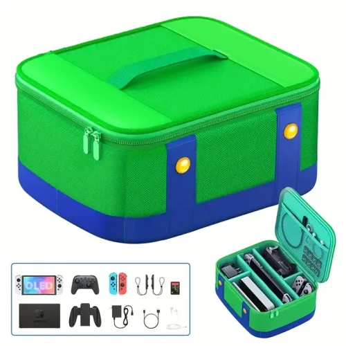 Nintendo Switch: Carrying Big Storage Bag - Green