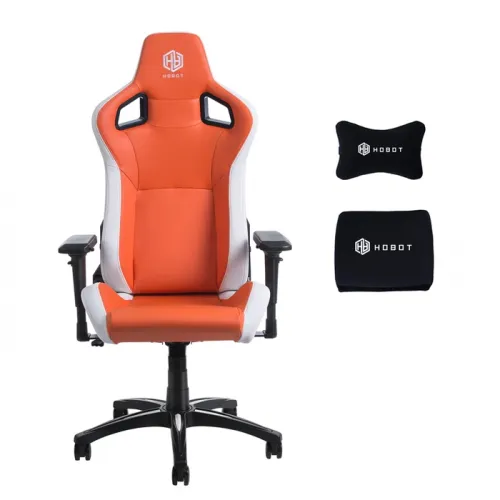 Hobot Ozzi Gaming Chair - White/orange