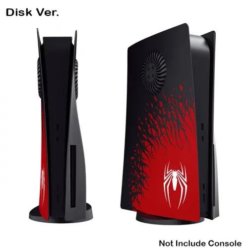 Ps5 Console Replacement Faceplate (Disk) Version - Marvel's Spider - Man 2 Limited Edition