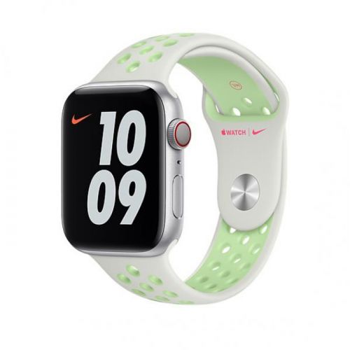 Apple Watch 44mm Nike Sport Band-Regular  - Spruce Aura/Vapor Green