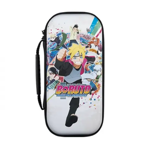 KONIX Boruto Naruto Next Generations Carry Bag - For Nintendo Switch , Lite & OLED - Multicoloured