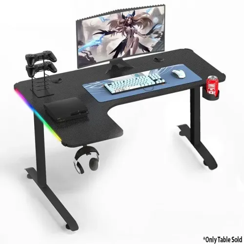 AG Gaming L Shaped Rgb Gaming Desk - Left