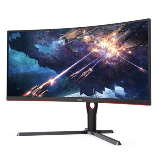 AOC CU34G3S 34 Inch 165Hz, 1ms HDMI 2.0 WQHD Curved Gaming Monitor - 28163