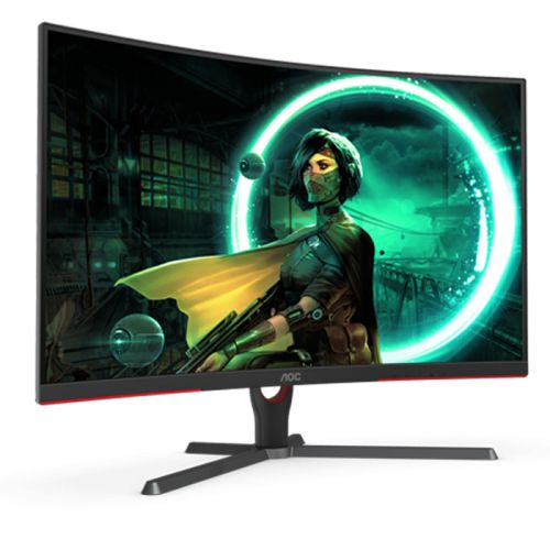 AOC CQ32G3SE 32Inch QHD HDMI 2.0 165Hz, 1ms Curved Gaming Monitor - 28162