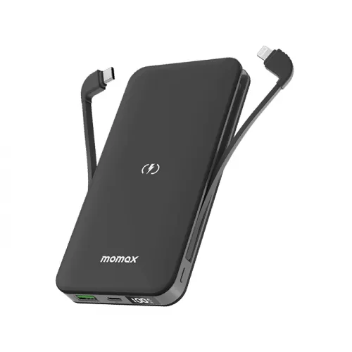 Momax Q.Power TOUCH 2 Wireless Charging Power Bank 10000mAh IP112MFI