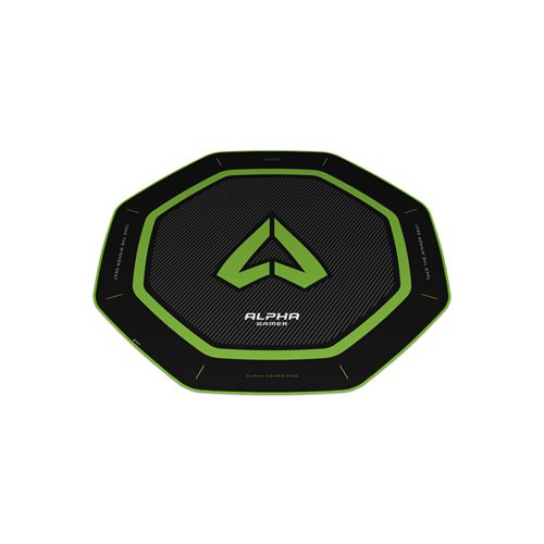 Alpha Gamer Octan Gaming Chair Mat 120 cm- Green