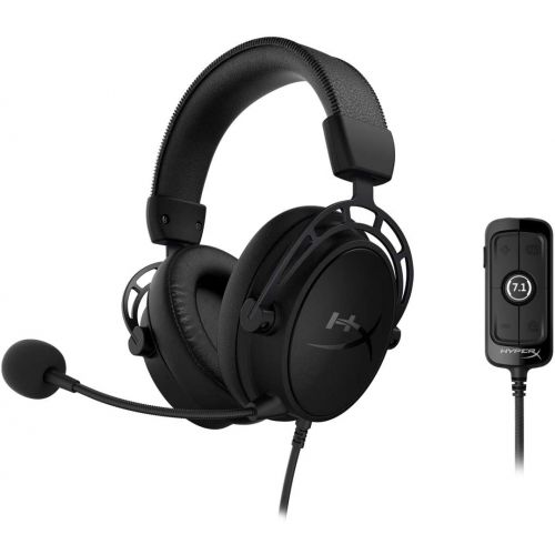 HyperX Cloud Alpha S Gaming Headset, 7.1 Surround Sound - Black