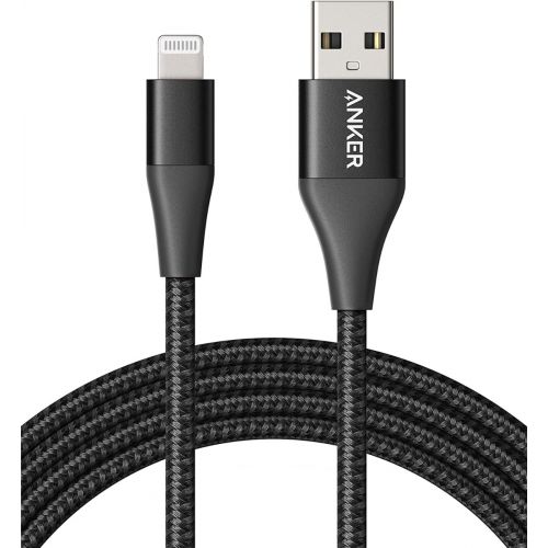 Anker Powerline + II With Lightning Connector (1.8m/6ft) - Black