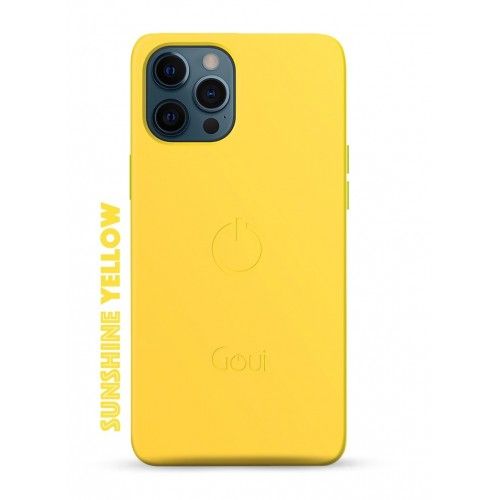 Goui Magnetic iPhone Cover For 12&12 Pro - Sunshine Yellow