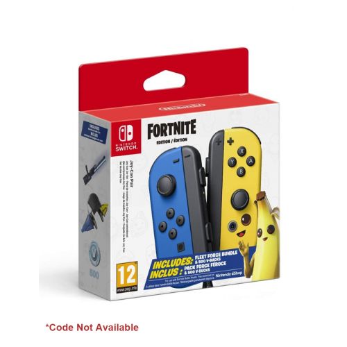 Nintendo Switch: Joy-Con Controller Pair - Fortnite Edition (*Code Not Available)