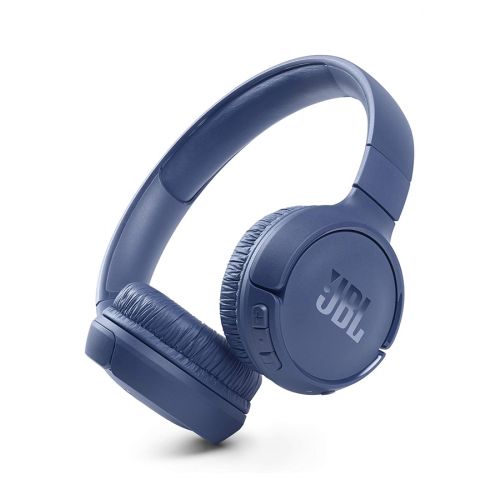 JBL Tune 510BT: Wireless On-Ear Headphones with Purebass Sound - Blue