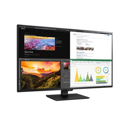 LG 43inch 4k Uhd Ips Usb-c Hdr Gaming Monitor - Black