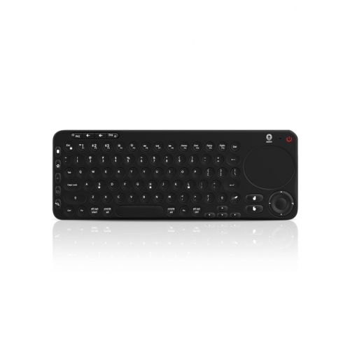 Green Dual Mode Portable Wireless Keyboard English / Arabic With Touch Pad– Black