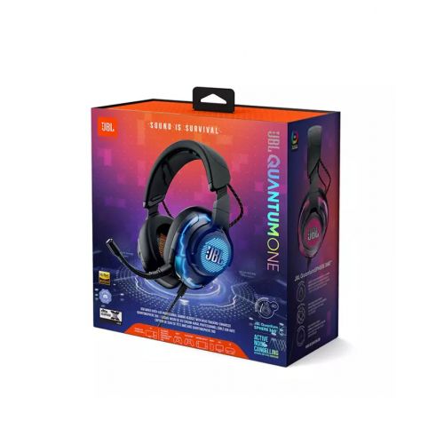 JBL Quantum One Wired Over-Ear Gaming Headset - Black