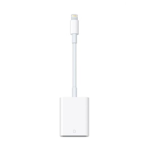 Apple - Lightning to SD Card Camera Reader - White