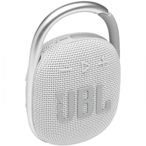 JBL Clip 4 Portable Wireless Speaker-White