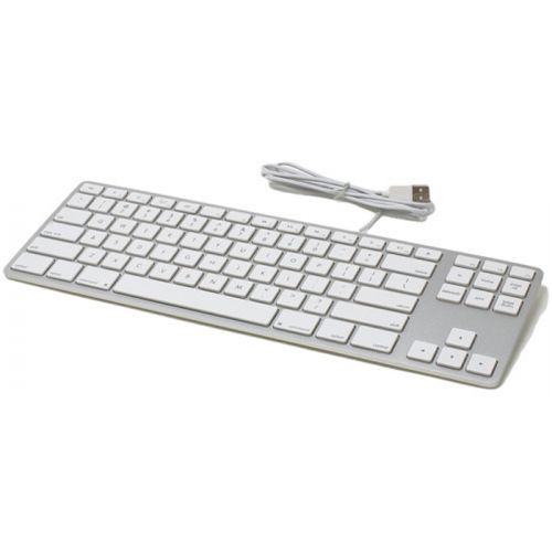 Matias Wired Aluminum Tenkeyless Keyboard For Pc - Silver