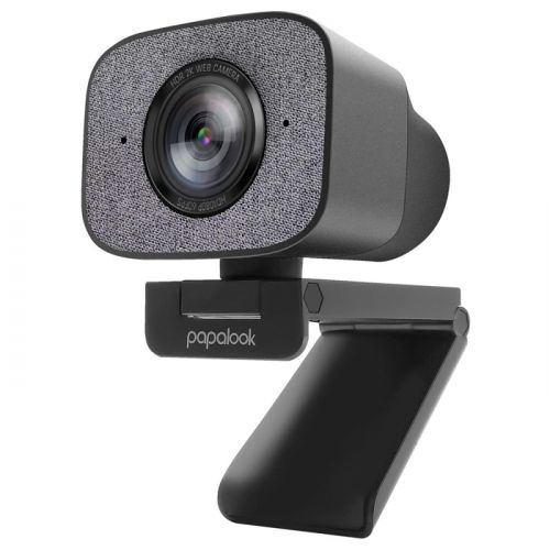 PAPALOOK 2K QHD HDR Streaming Webcam With Dual Mics And Tripod