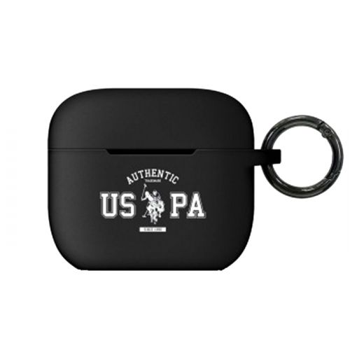 U.S.Polo Assn. Silicone USPA Authentic Case for Airpods 3 - Black